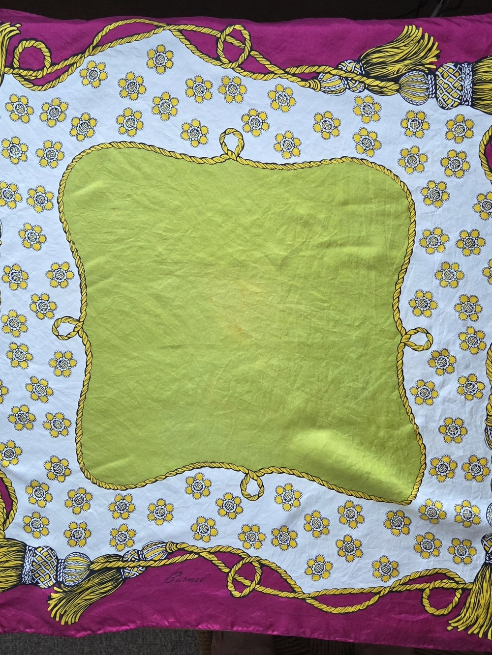 Burmel Silk Square Scarf
